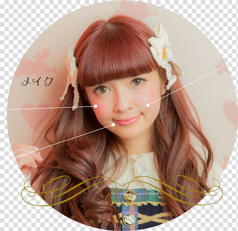 Misako Aoki Lolita fashion Japan 野性爆弾くっきーの「激似顔マネ」図鑑 Model, japan transparent background PNG clipart