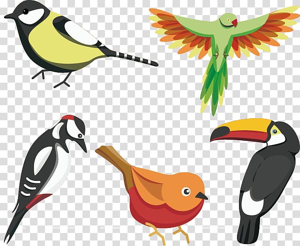 Bird House Sparrow Parrot , Hand-painted bird transparent background PNG clipart