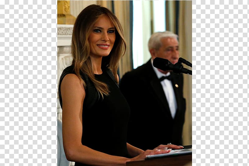 Melania Trump White House Trump Tower First Lady of the United States Socialite, MELANIA TRUMP transparent background PNG clipart