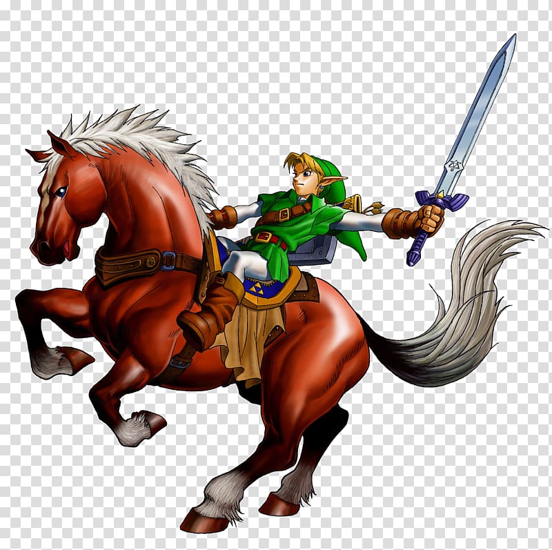 The Legend of Zelda: Ocarina of Time 3D Link Nintendo 64, headless horseman transparent background PNG clipart