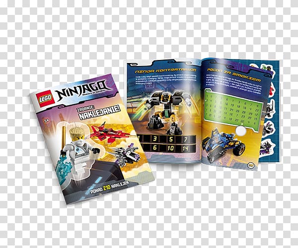 Lego® Ninjago Masters of Spinjitzu: Ready, Steady, Stick! (Sticker Activity Book) Lego Ninjago Toy, toy transparent background PNG clipart