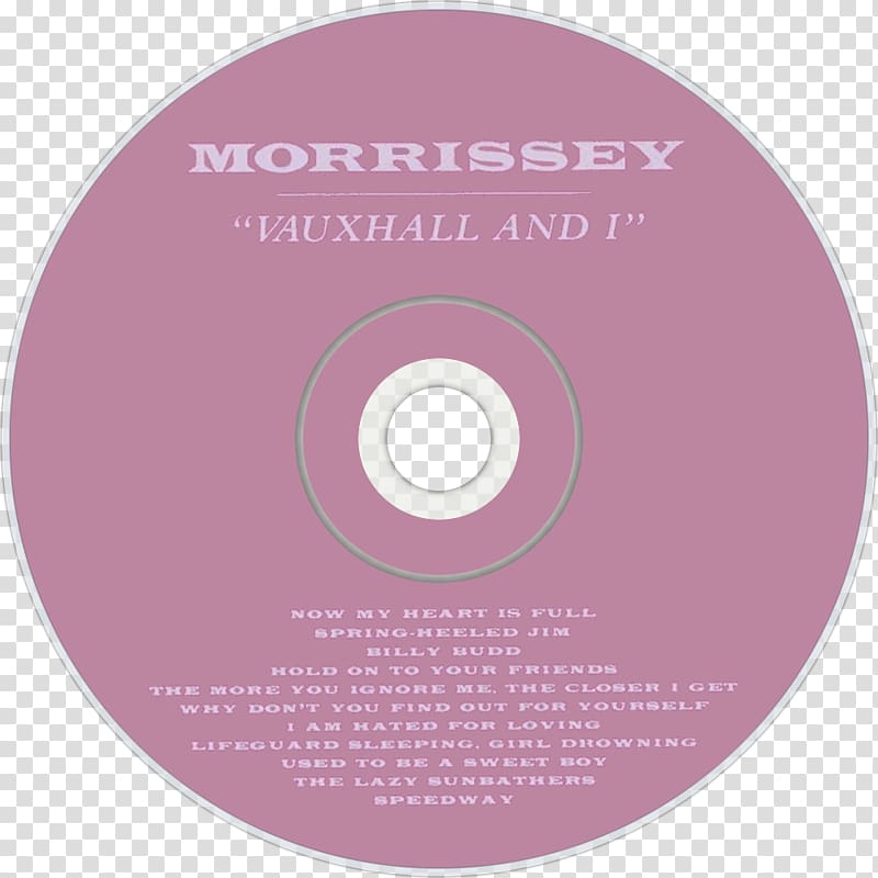 Compact disc Vauxhall and I Vauxhall Motors, Morrissey transparent background PNG clipart