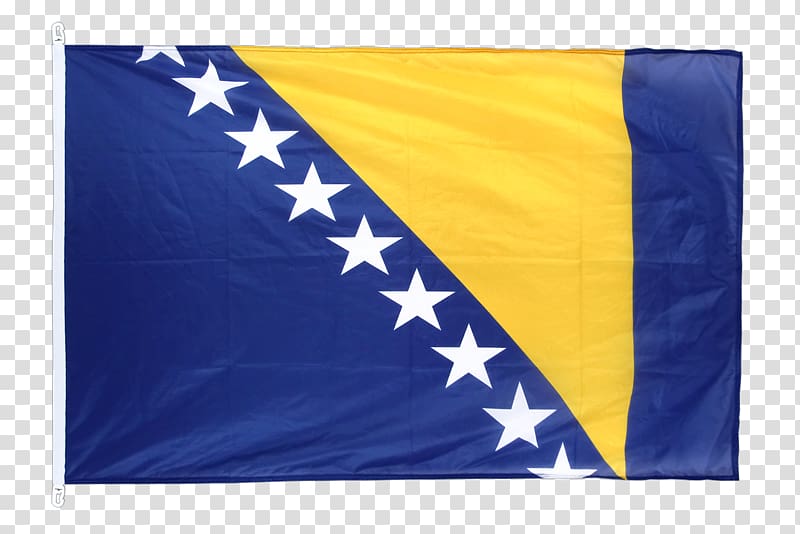 Flag of Bosnia and Herzegovina Sarajevo , Flag transparent background PNG clipart