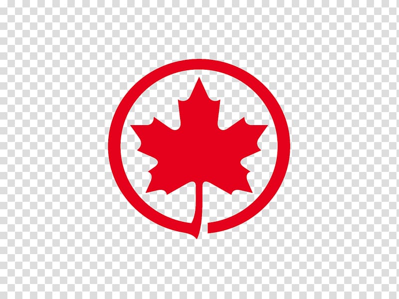 Air Canada Airline Logo Flag carrier, Canada transparent background PNG clipart