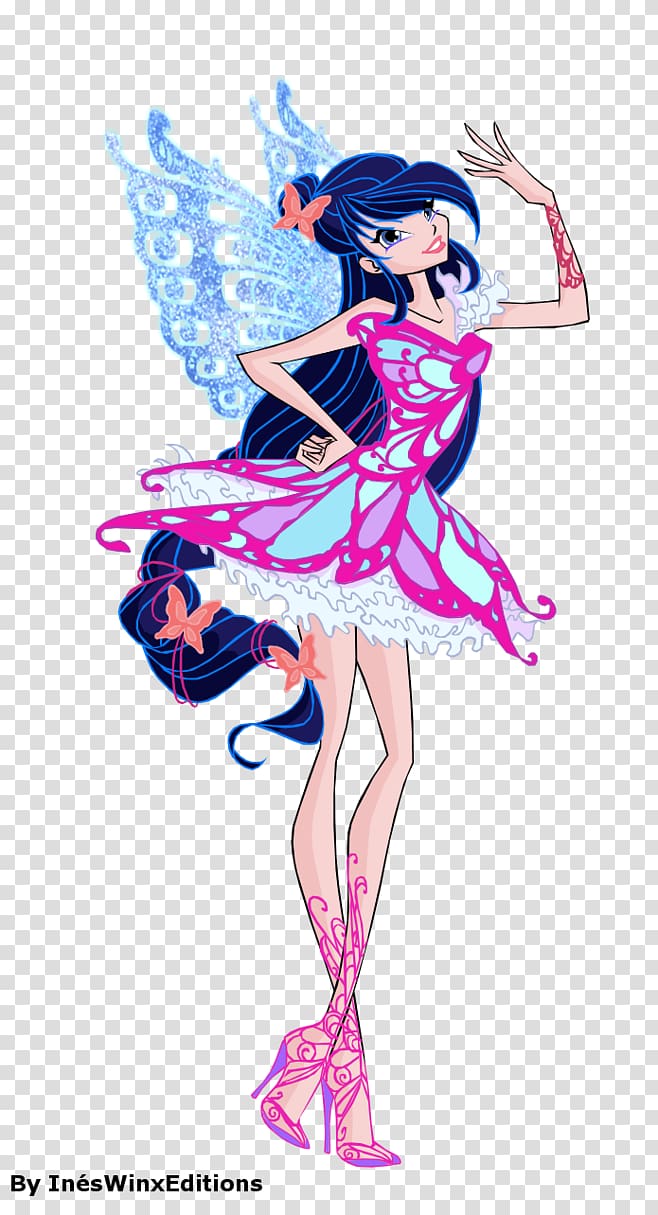 Musa Fairy Tecna Winx Club, Season 2 Butterflix, musa fairy transparent background PNG clipart