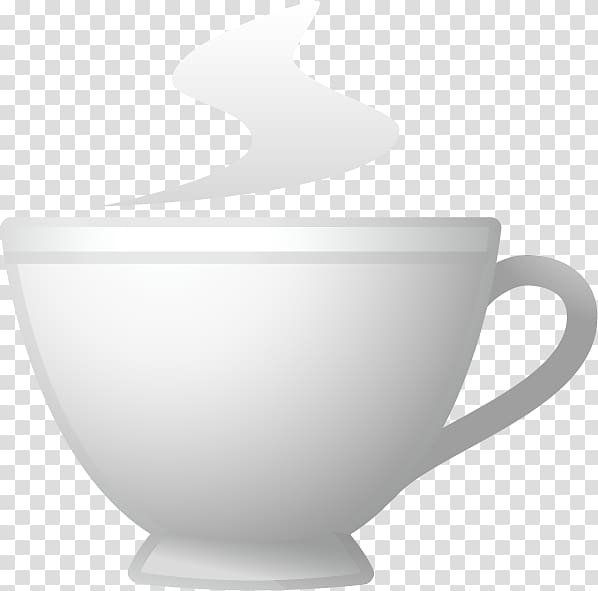 Coffee cup Mug Teacup, White cup transparent background PNG clipart