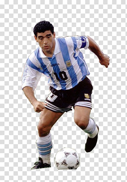 Diego Maradona 1994 FIFA World Cup Argentina national football team 1986 FIFA World Cup S.S.C. Napoli, diego Maradona transparent background PNG clipart