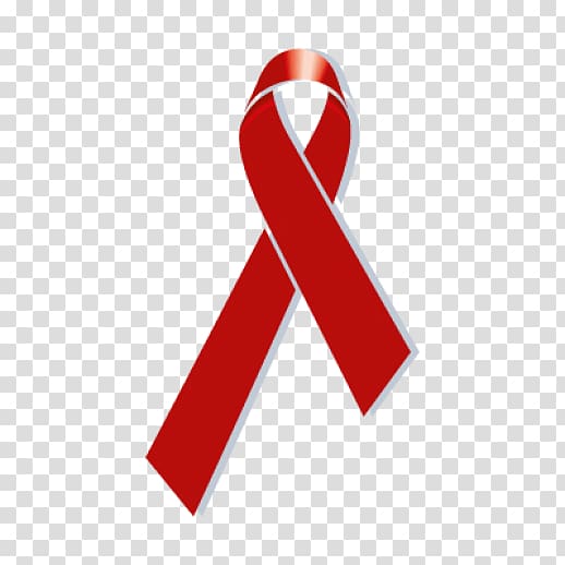 World AIDS Day Red ribbon Disease HIV, recent transparent background PNG clipart
