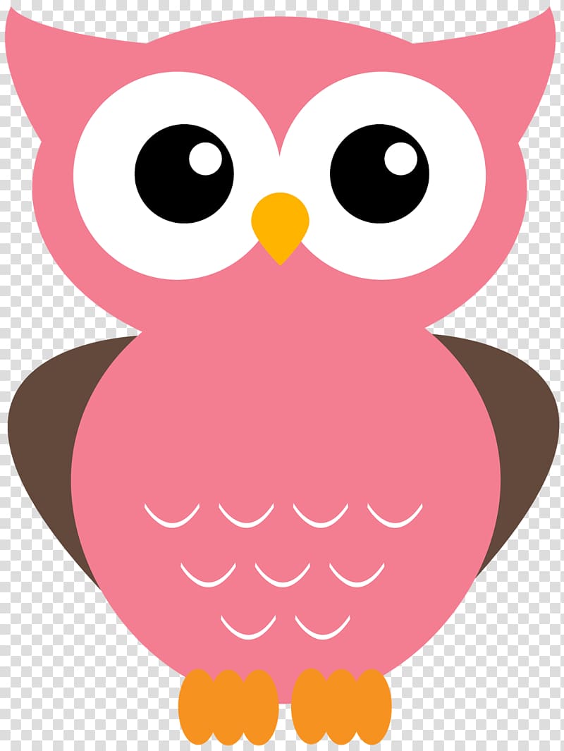 pink owl illustration, Owl Free content , Owl Cartoon transparent background PNG clipart