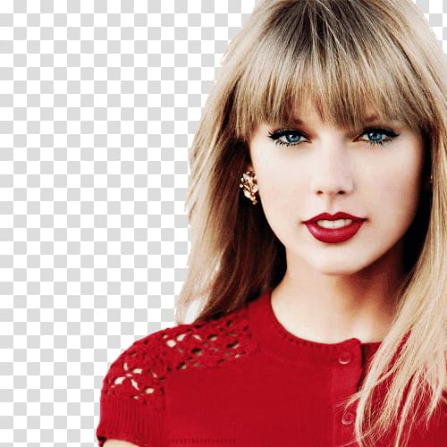 Taylor Swift, Red Shirt Taylor Swift transparent background PNG clipart