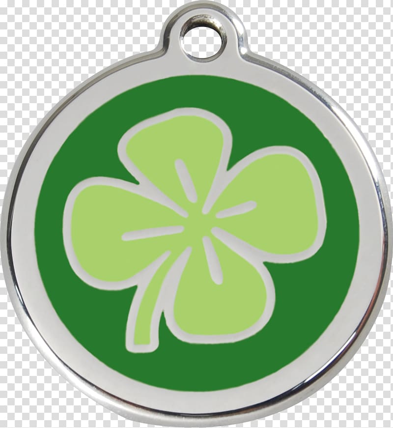 Dog collar Dingo Pet tag, four leaf clover transparent background PNG clipart