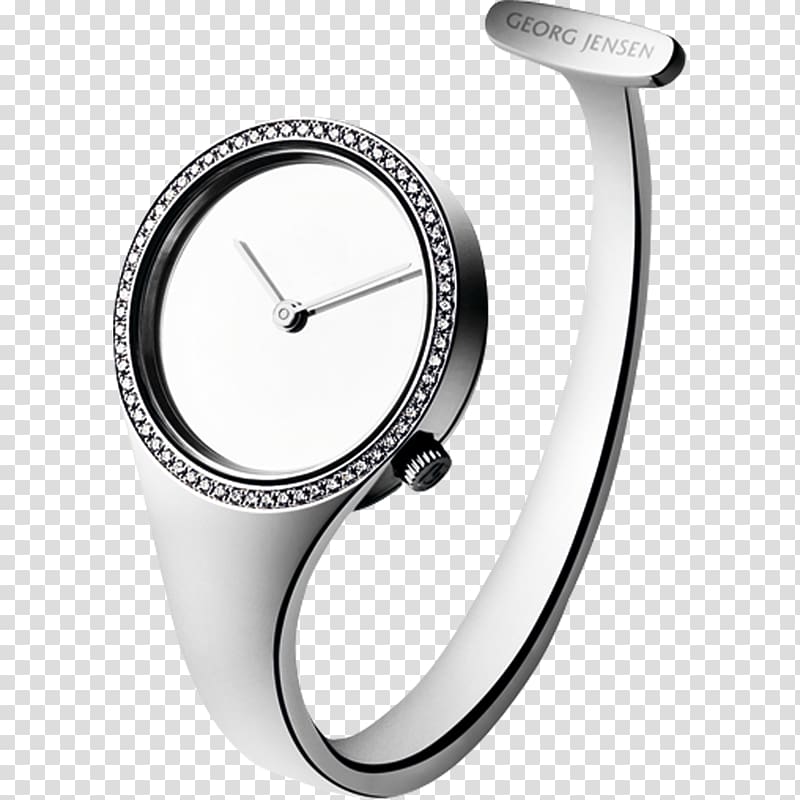 Ring Watch Jewellery Diamond Silver, ring transparent background PNG clipart