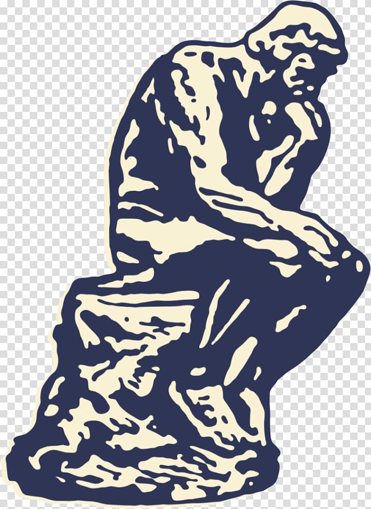 The Thinker Drawing, the thinker transparent background PNG clipart