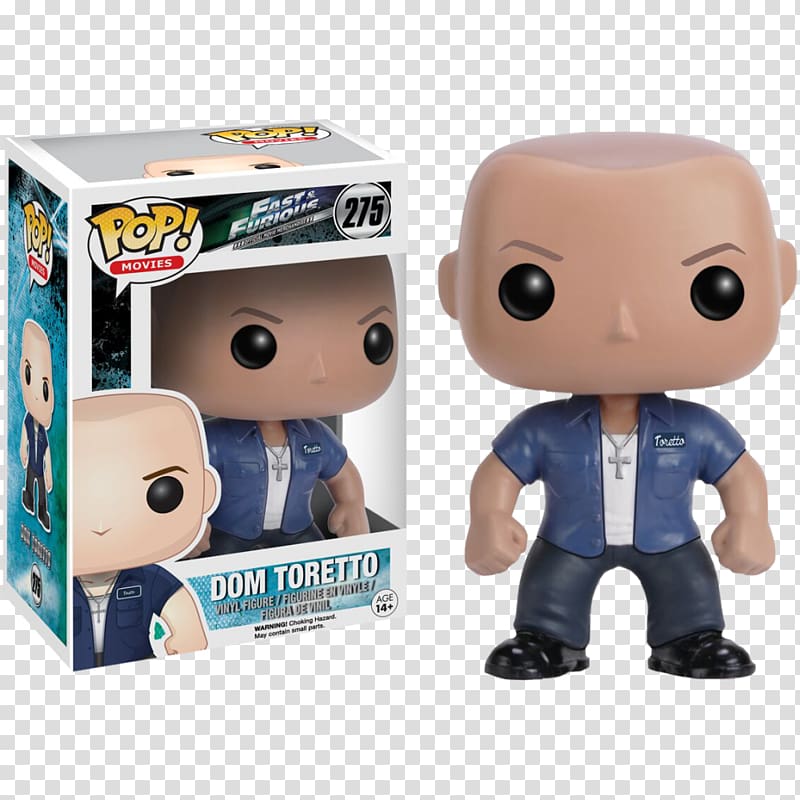 Dominic Toretto Brian O\'Conner Luke Hobbs Han Funko, sulley transparent background PNG clipart