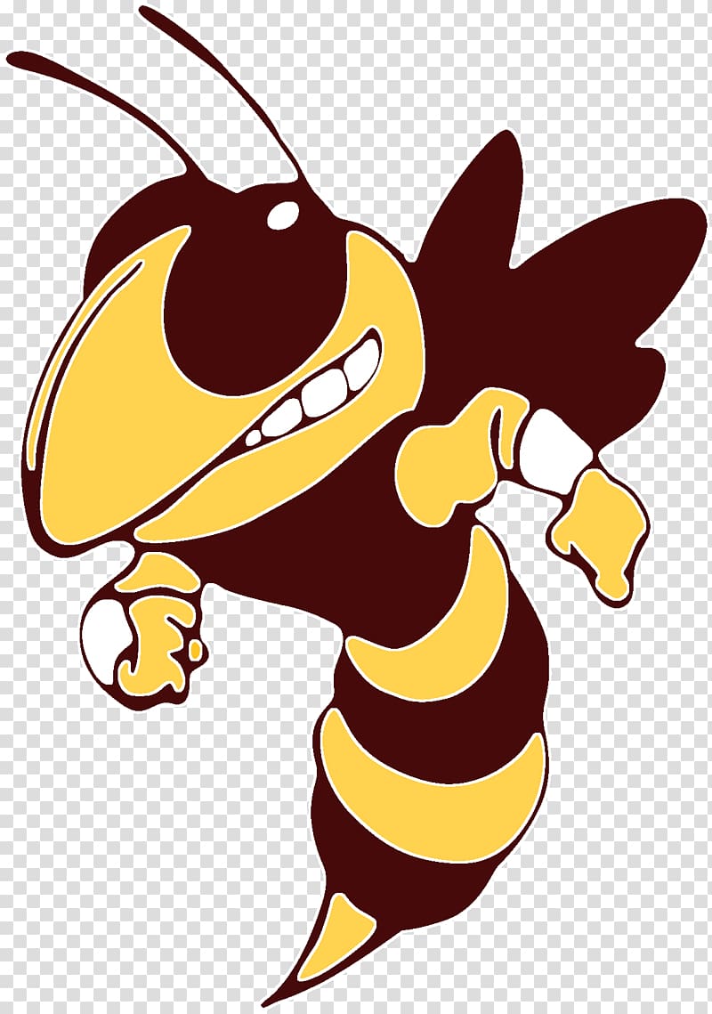 Yellowjacket Bee St. Augustine High School Perham Senior High School, bee transparent background PNG clipart