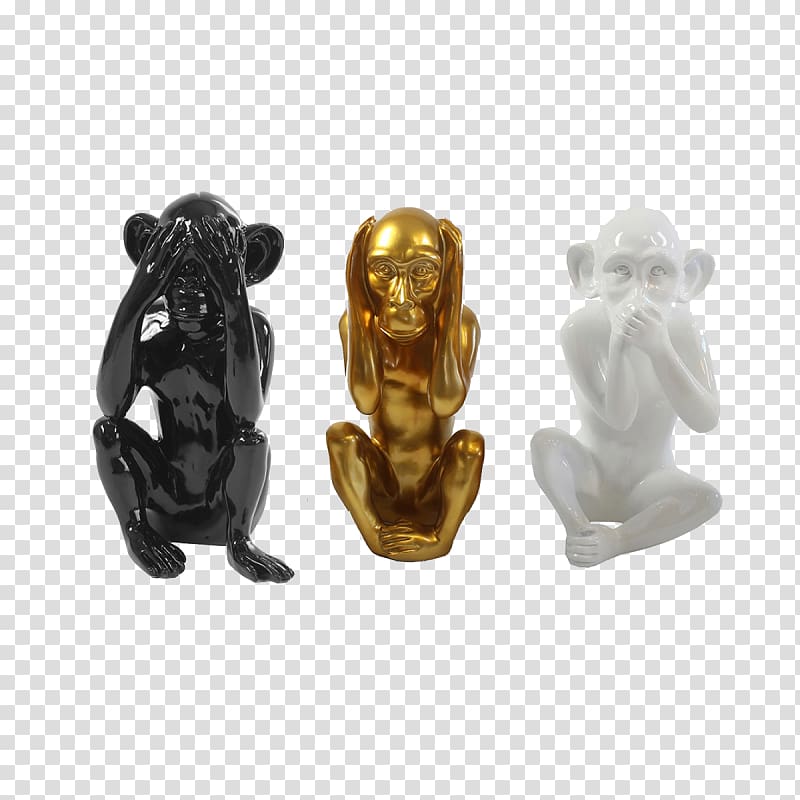 Three wise monkeys Sage Figurine After the End: Forsaken Destiny, monkey transparent background PNG clipart