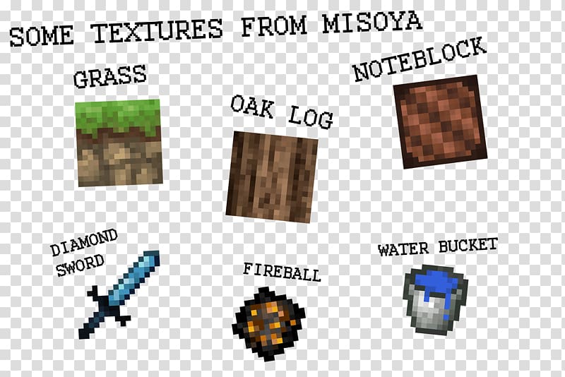 Minecraft Diamond Sword Megalovania Note Block, minecraft grass block transparent background PNG clipart