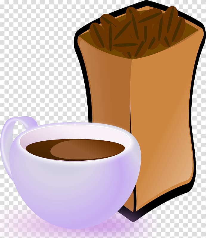 Cafe Coffee bean , Coffee Sack transparent background PNG clipart