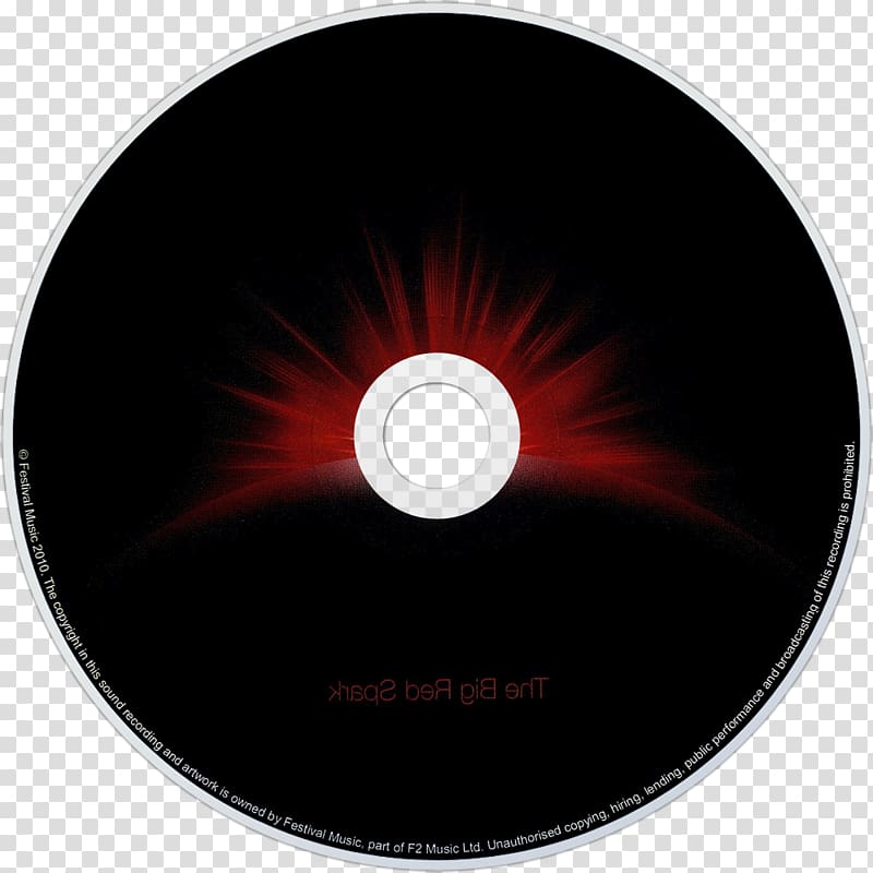 Compact disc DVD Data storage Brand, red spark transparent background PNG clipart