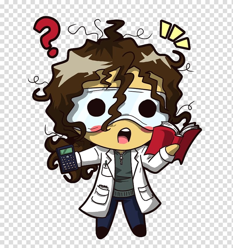 Chibi Drawing Scientist Science , Chibi transparent background PNG clipart