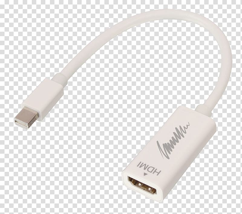 HDMI Adapter Mini DisplayPort Digital Visual Interface, USB transparent background PNG clipart