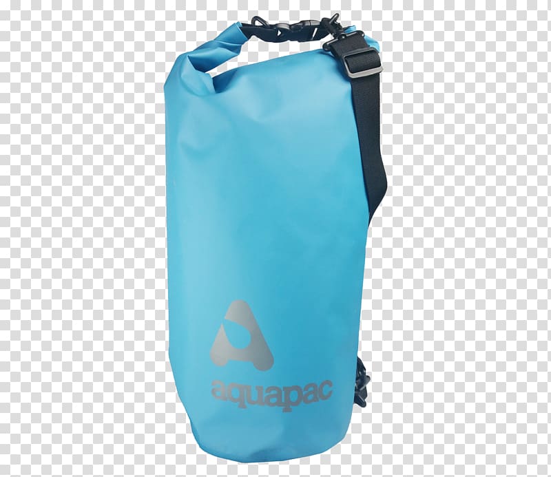 Dry bag Blue Green Backpack, Shoulder Strap transparent background PNG clipart