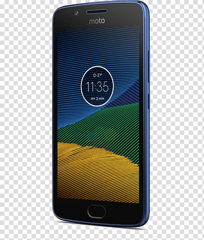 Smartphone Moto G5 Feature phone Motorola Dual SIM, smartphone transparent background PNG clipart