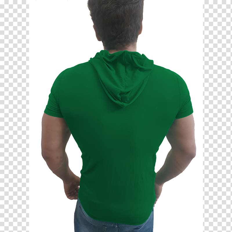 Hoodie Green Neck, Masculino transparent background PNG clipart
