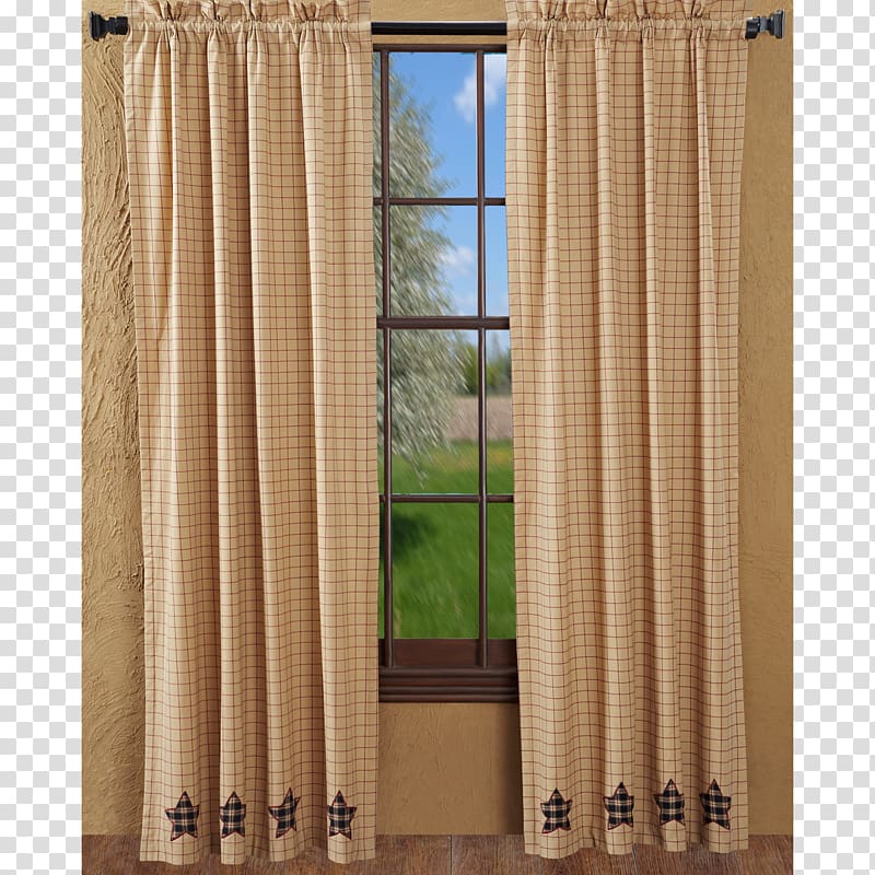 Curtain Window treatment Window Valances & Cornices Window covering, star curtain transparent background PNG clipart