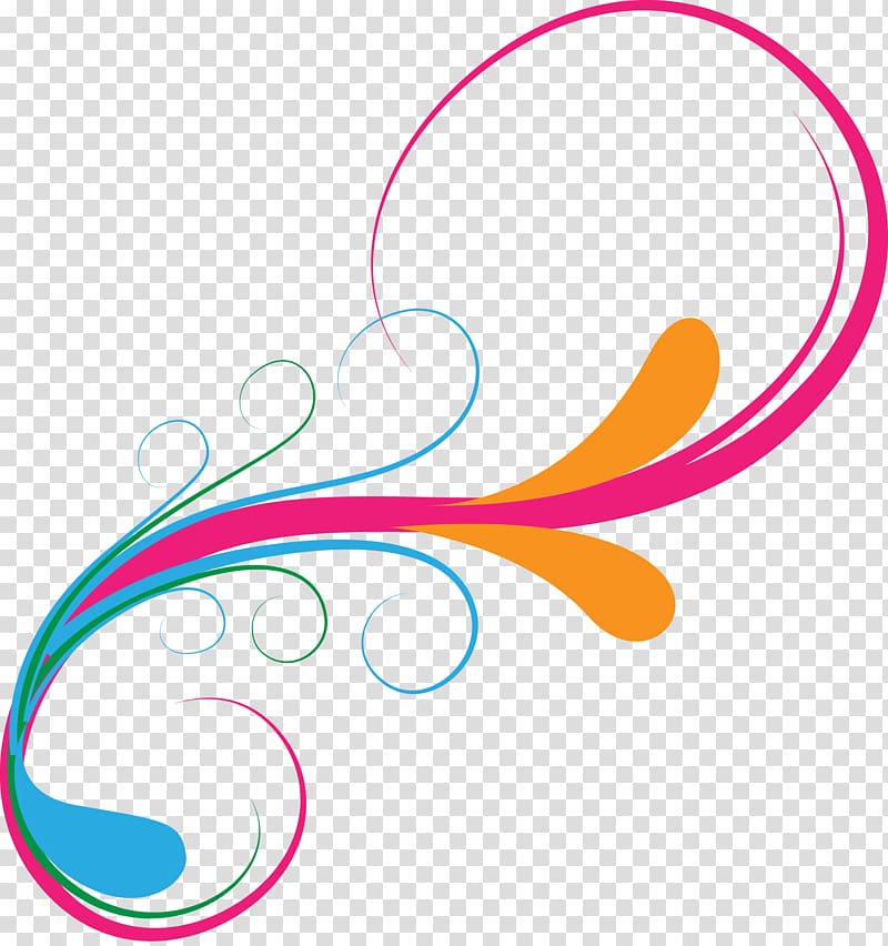 Color Desktop , curves transparent background PNG clipart