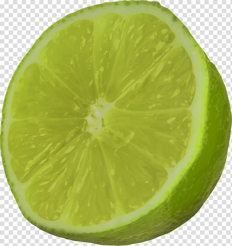 Sweet Lemon Key lime Persian lime, lime transparent background PNG clipart