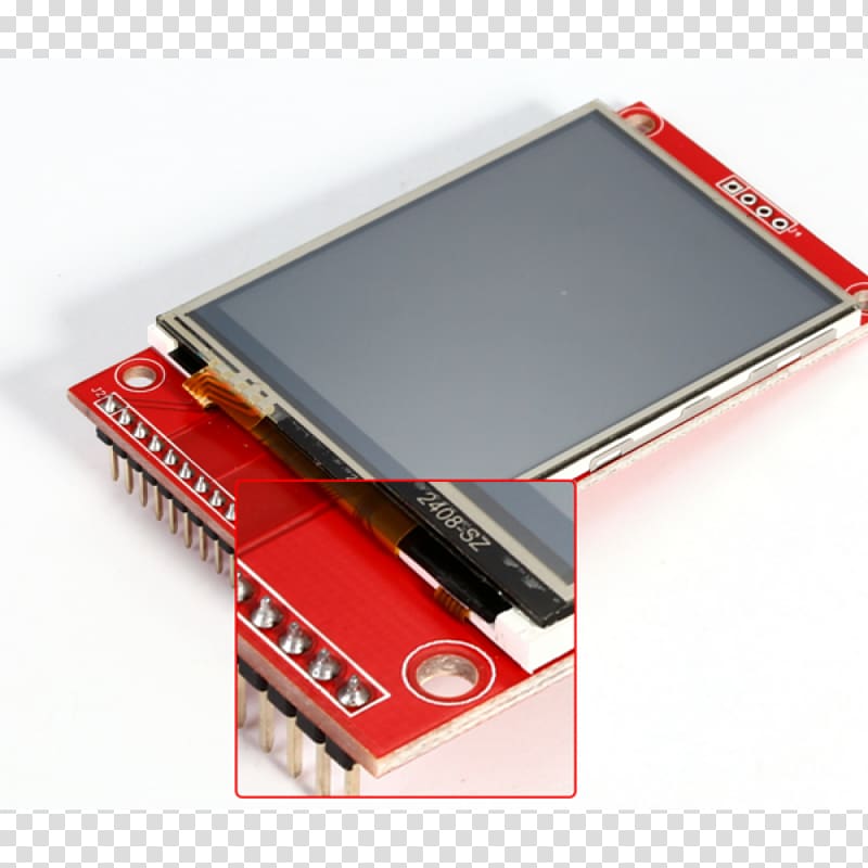 Electronics Liquid-crystal display Display device Microcontroller Seven-segment display, electronic product transparent background PNG clipart