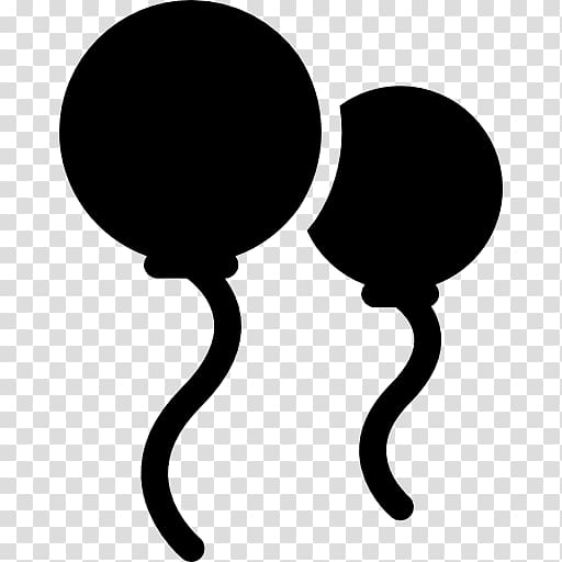 Party Balloon Birthday Computer Icons , party silhouette transparent background PNG clipart