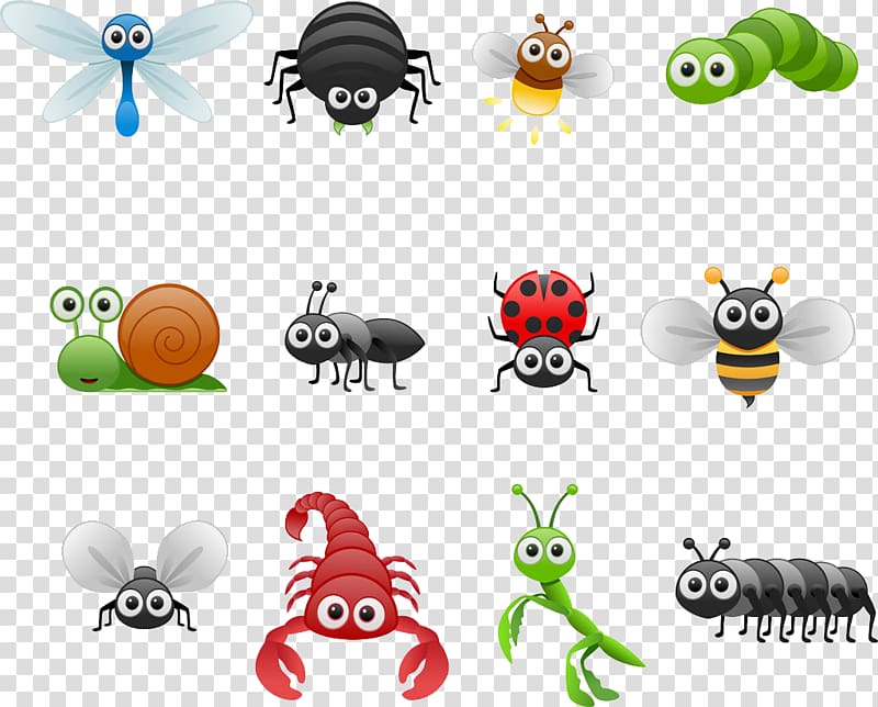 Insect Cartoon Grasshopper , Creative insect transparent background PNG clipart