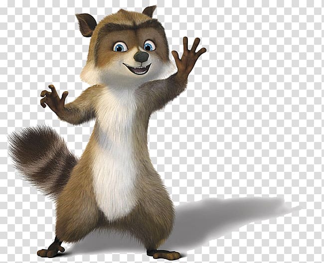 Hammy Raccoon DreamWorks Animation Film, raccoon transparent background PNG clipart