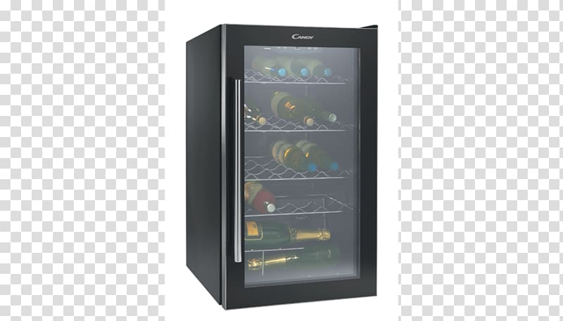 Refrigerator Wine cooler Wine cellar Candy CCV150, refrigerator transparent background PNG clipart