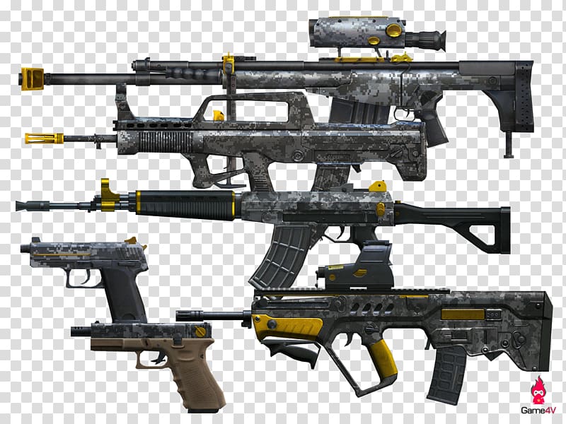 Assault rifle Airsoft Guns Sniper rifle Firearm, assault rifle transparent background PNG clipart