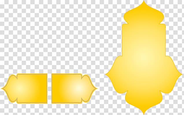 Material Yellow , Islamic transparent background PNG clipart