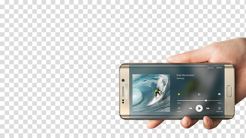 Samsung Galaxy S6 Edge Android Super AMOLED, s6edga phone transparent background PNG clipart