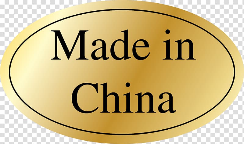 Made in China Bumper sticker , China transparent background PNG clipart