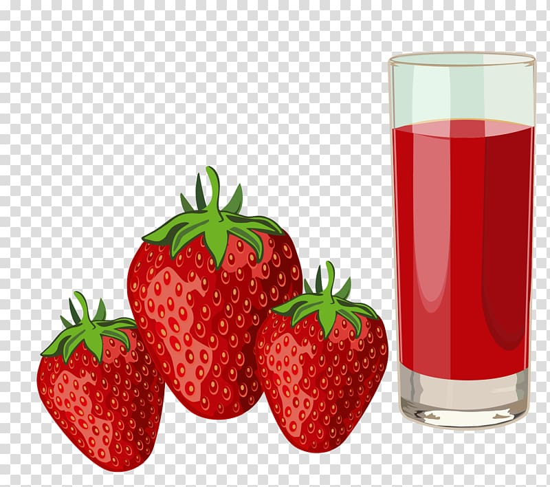 Strawberry juice Strawberry juice Health shake Pomegranate juice, Juice transparent background PNG clipart