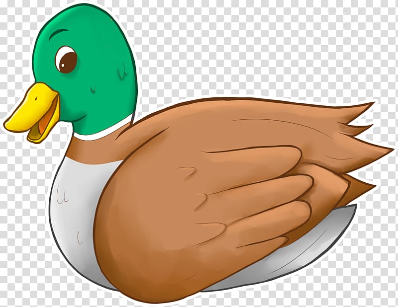 Duck Video game Goose Mobile game Water bird, DUCK transparent background PNG clipart