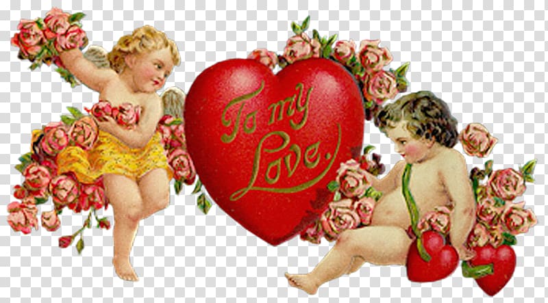 Valentine\'s Day Love Heart Romance, Cupido transparent background PNG clipart