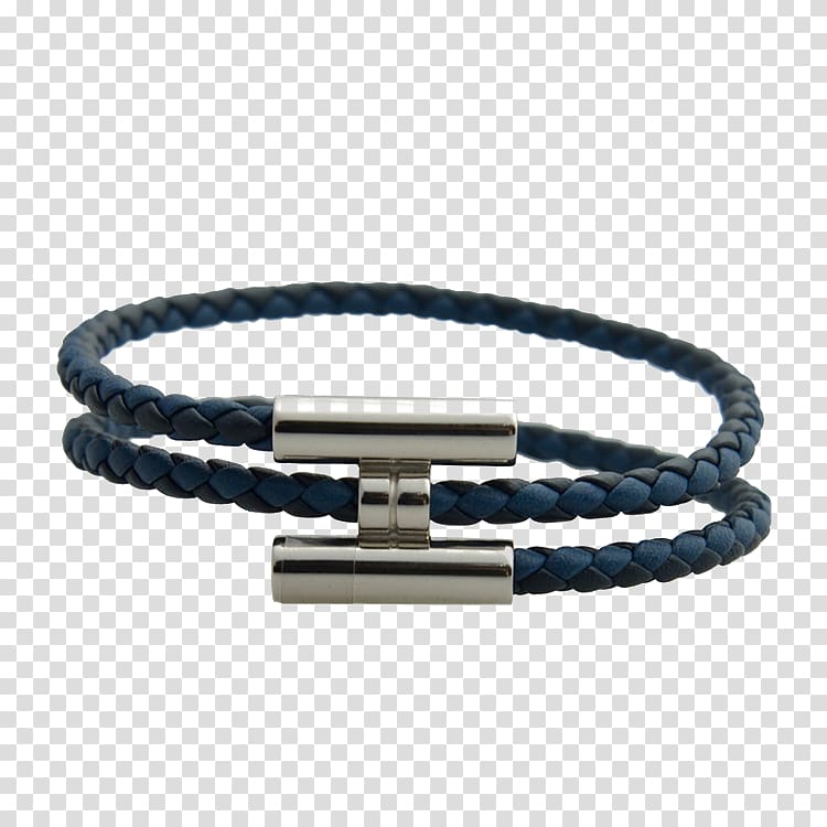Bracelet Hermxe8s Buckle Jewellery Leather, Blue leather bracelet H buckle strap transparent background PNG clipart