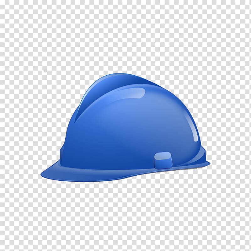 Hard hat Helmet Blue, Blue helmets transparent background PNG clipart