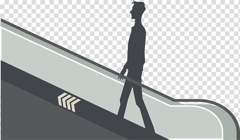 Euclidean Escalator, Take the escalator upstairs transparent background PNG clipart
