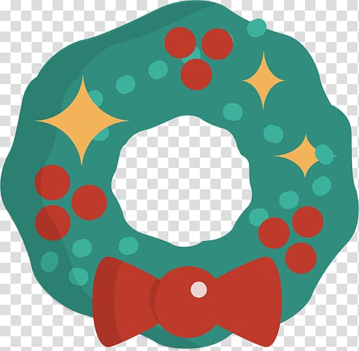 Wreath Christmas Computer Icons Free content , Icon Free Wreath transparent background PNG clipart