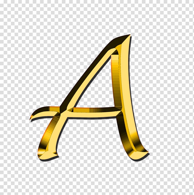 Gold Typography Letter H transparent PNG - StickPNG