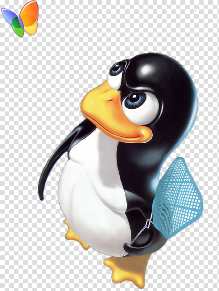 Duck Penguin Free software Linux, Linux logo transparent background PNG clipart