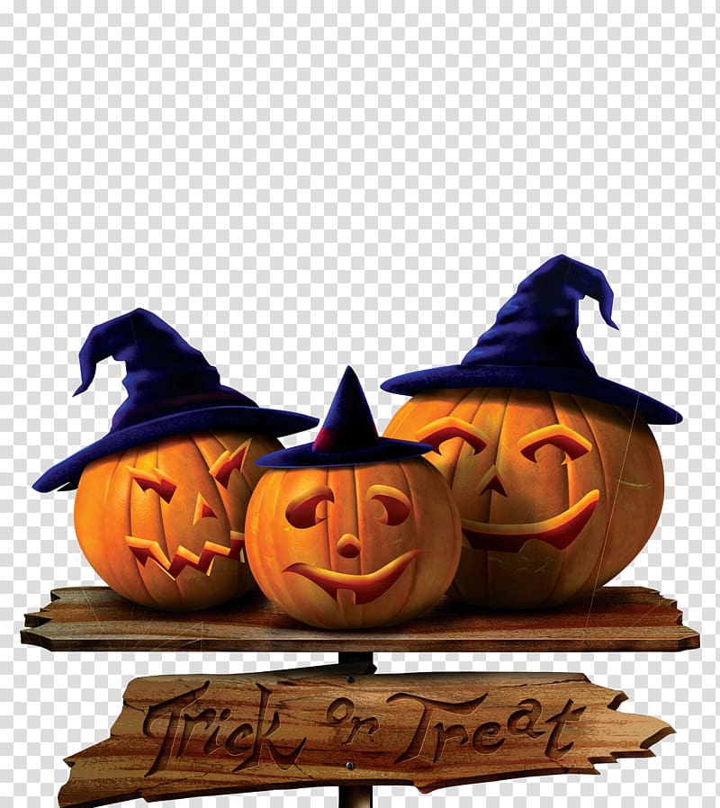 Halloween Trick-or-treating Jack-o-lantern , pumpkin transparent background PNG clipart